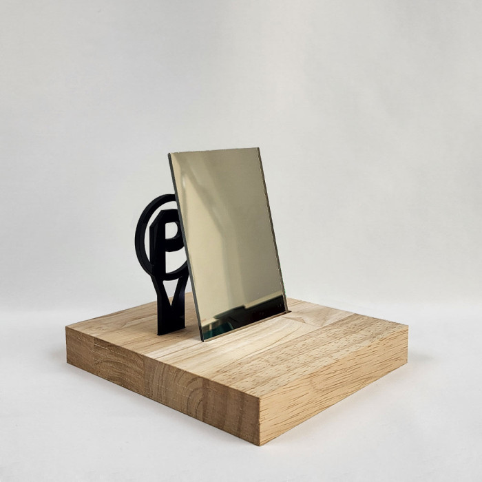 Plexiglass XT Miroir Argent 5 mm