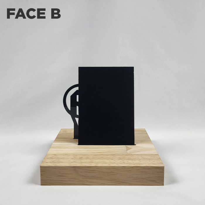 Dibond® Noir 3 mm - RAL 9005