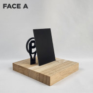 Dibond® Noir 3 mm - RAL 9005