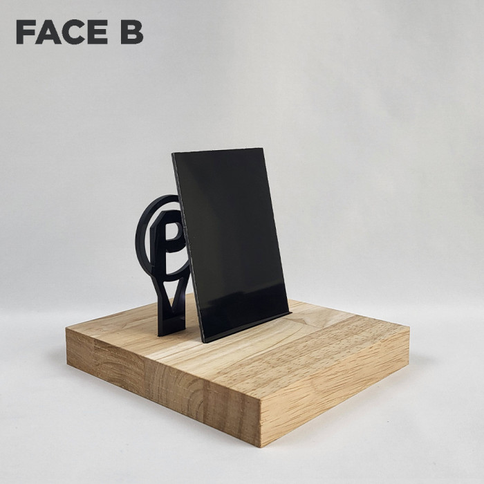 Dibond® Noir 3 mm - RAL 9005