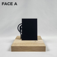 Dibond® Noir 3 mm - RAL 9005