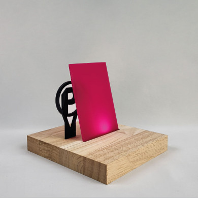 Plexiglass CN Rose Diffusant 3 mm