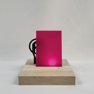 Plexiglass CN Rose Diffusant 3 mm