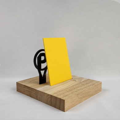 PVC expansé Jaune 3 mm