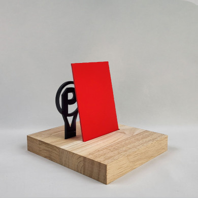 PVC expansé Rouge 5 mm