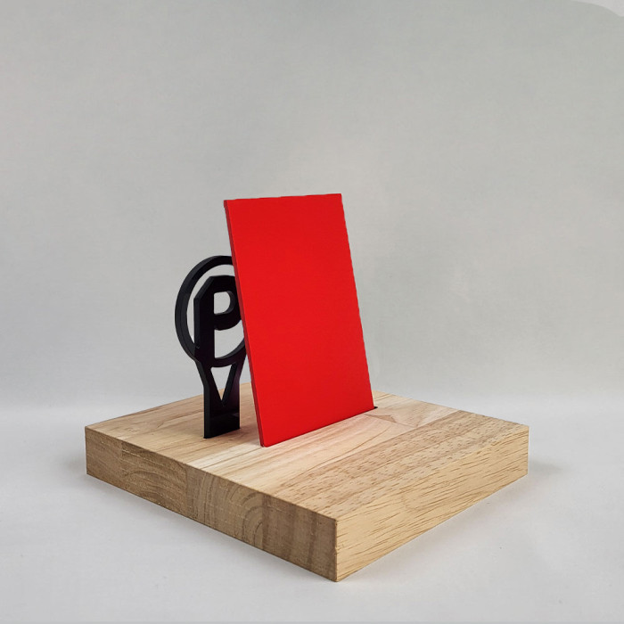 PVC expansé Rouge 5 mm