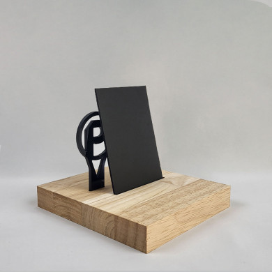 PVC expansé Noir 8 mm