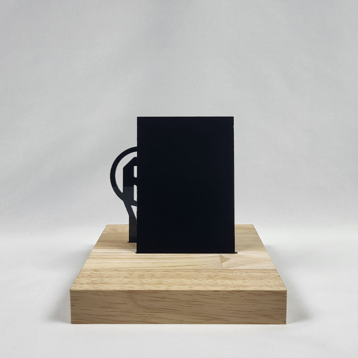 Dibond® Noir 3 mm - RAL 9005