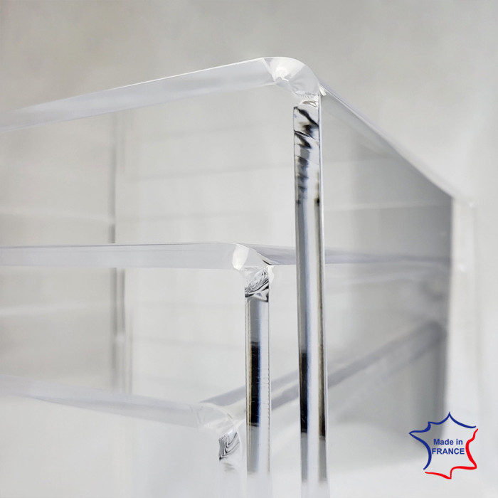 Tables gigognes Plexiglass Transparent