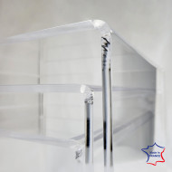 Tables gigognes Plexiglass Transparent