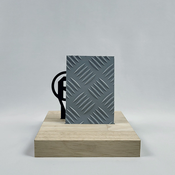 PPH FOAMLITE® Gris Strié 15 mm