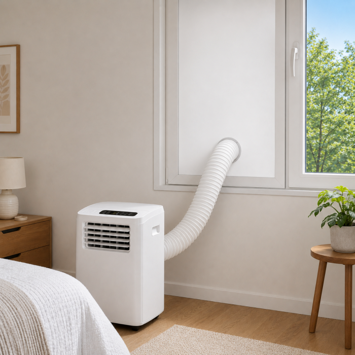 Calfeutrage fenêtre clim blanc 4mm
